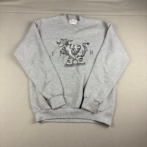 Disney Store Other - Vintage Disney Store Tigger Sweatshirt Gray Winnie the Pooh Pullover Mens Medium